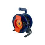 Силовой удлинитель на катушке Glanzen ПВС 2х1,5 арт. EC-40-010 00-00006539 (артикул 16213379) – фото 1