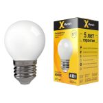 Светодиодная лампочка X-Flash XF-E27-FLM-G45-4W-4000K-230V арт.48168 (артикул 16530950) – фото 1