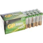 Алкалиновые батарейки GP АA 30 шт Super Alkaline 15А 15A-2CRVS30 (артикул 15783867) – фото 1