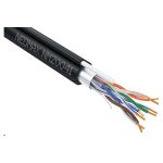 Кабель Neomax FTP cat.5e, 4 пары, 305м 0.52 мм внешний с тросом Медь PE jacket NM20041 (артикул 20228410) – фото 1