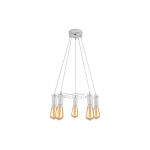 Люстра HIPER 5хЕ27х60Вт WHITE H106-5 (артикул 18257377) – фото 1