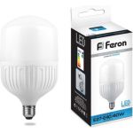 Светодиодная лампа 40W 230V E27 6400K Feron LB-65 25538 (артикул 15636099) – фото 1