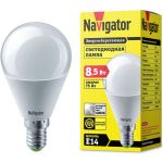 Светодиодная лампа NAVIGATOR 61 334 NLL-G45-8.5-230-4К-E14 61334 476072 (артикул 15933410) – фото 1