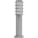 Садово-парковый светильник, Техно столб, 18W E27 230V, серебро Feron DH027-450 11815 (артикул 15628055) – фото 1