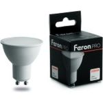 Светодиодная лампа FERON PRO LB-1608 MR16 G5.3 8W 4000K 38090 (артикул 16233643) – фото 1
