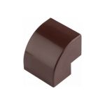 Внешний угол EKF 25х16мм, 4 шт, Plast, PROxima, под темное дерево, SQ obd-25-16x4 (артикул 16058327) – фото 1