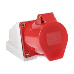 Стационарная наружная розетка EKF PROxima 114, 3Р+РЕ, 16А, 380В, IP44, SQ ps-114-16-380 (артикул 16058230) – фото 1