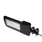 Уличный светильник GAUSS Qplus 100W 12000lm 5000K 120-260V IP65 455х180х49мм черный LED 1/4 629535300 (артикул 16856551) – фото 1