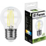 Светодиодная лампа FERON 5W 230V E27 4000K, LB-61 25582 (артикул 15745536) – фото 1