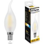 Светодиодная лампа FERON 7W 230V E14 2700K матовая, LB-67 25786 (артикул 15745541) – фото 1