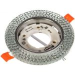 Потолочный светильник FERON 15W 230V GX53, без лампы, прозрачный, хром DL4120 40516 (артикул 16041274) – фото 1