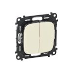Механизм выключателя Legrand 2-кл. СП Valena Allure 10А IP20 250В Leg 752805 1180937 (артикул 15788614) – фото 1