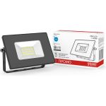 Светодиодный прожектор Gauss Elementary 20W 1320lm IP65 6500К черный ПРОМО 613100320P (артикул 16233556) – фото 1