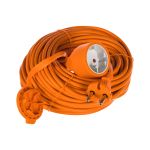 Удлинитель-шнур с 1розет. и защитой от детей Electraline 01614 (артикул 15480323) – фото 1