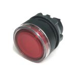 Головка Briswik плоская возврат подсветка 22мм КМЕ 41Л красный IP40 LAY4-EW34.BR (артикул 19644762) – фото 1