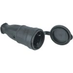 Переносная розетка Navigator NCA-SKR01-16A-E-IP44-BL с заземлением, черная 61369 (артикул 16288679) – фото 1