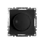 Диммирующий выключатель STEKKER TRIAC механизм 250В, 500W, серия Катрин, GLS10-7106-05, черный 39615 (артикул 20255896) – фото 1