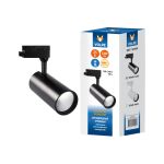Трековый светодиодный светильник-прожектор Volpe ULB-Q276 25W/3000К BLACK UL-00005940 (артикул 16049366) – фото 1