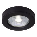 Накладной потолочный светильник Elektrostandard DLS030 10W 4200K черный a052414 (артикул 16456856) – фото 1