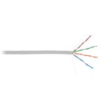 Кабель NETLAN U/UTP 4 пары, категория 5e, внутренний, PVC, серый, 305м CCA-UU004-5E-PVC-GY (артикул 16198252) – фото 1