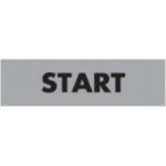 Табличка START Emas пластик BET08START (артикул 16294053) – фото 1