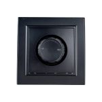 Диммирующий выключатель STEKKER PSW10-9006-03, 250V, 600W, серия Эрна, черный 39474 (артикул 19654068) – фото 1