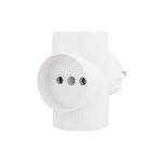 Электрический линейный тройник REXANT 10 А 11-1077 (артикул 16499553) – фото 1