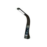 Настольный светильник с часами Uniel 5W TLD-542 Brown/LED/300Lm/5000K/Dimmer UL-00001817 (артикул 15951142) – фото 1