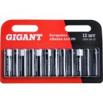 Батарейка Gigant Alkaline АА/LR6 блистер 12 шт. GBA-2A-12 (артикул 19462650) – фото 1