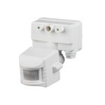 Прожекторный датчик движения 1200Вт, IP-44, 12м ЭРА MD 02 Б0004266 (артикул 15536407) – фото 1
