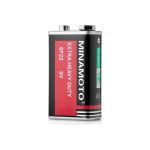 Батарейка Minamoto 6F22 9V, 1 shrink 500 (артикул 16375206) – фото 1