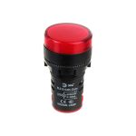 Лампа IEK AD22DS LED матрица, d=22мм, синий, 230В BLS10-ADDS-230-K07 (артикул 15164626) – фото 1