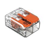 Универсальная клемма WAGO 2-х проводная 221-412 6 шт/уп УТ-00777025 (артикул 19989814) – фото 1