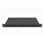 Оптический стоечный кросс TopLAN 19, 24 SC/DLC адаптера, 1U, черный, КРС-Top-1U-24SC/DLC-BK (артикул 16429167) – фото 1