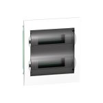 Встраиваемый корпус Schneider Electric Easy9 с прозрачной дверкой 2ряд/24модуля EZ9E212S2FRU (артикул 18120781) – фото 1