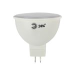 Светодиодная лампочка ЭРА STD LED MR16 8W 12V 827 GU5.3 8Вт софит, теплая белая Б0049093 (артикул 16921549) – фото 1