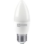 Светодиодная лампа IN HOME LED-СВЕЧА-VC 6Вт 230В Е27 4000К 480Лм 4690612020419 (артикул 15918714) – фото 1