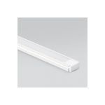 Накладной профиль Elektrostandard LL-2-ALP006 алюминиевый, белый для LED ленты (под ленту до 11mm) a053620 (артикул 18074167) – фото 1