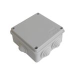 Распределительная коробка Экопласт JBS100 о/п 100х100х55, 6 выходов, IP55 44007HF (артикул 16418663) – фото 1