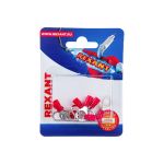 Кольцевой изолированный наконечник REXANT d 8,4 мм 0,5-1,5мм2 НКи 1.5-8 красный 10 шт 06-0416-A (артикул 21038536) – фото 1