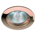 Светильник ЭРА KL1 SC литой простой MR16,12V, 50W медь C0043824 (артикул 15981142) – фото 1