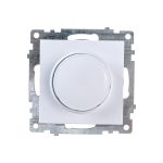 Диммирующий выключатель STEKKER механизм, GLS10-7106-01, 250V, 500W, серия Катрин, белый 39307 (артикул 19654560) – фото 1