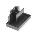 Торцевая заглушка для шинопровода Volpe C21 BLACK 1 POLYBAG UFB-Q123 UL-00007453 (артикул 19567458) – фото 1
