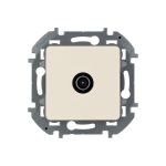 Проходная TV розетка Legrand - 14 дБ - 5-862 мГц - INSPIRIA - слоновая кость 673861 (артикул 20964915) – фото 1