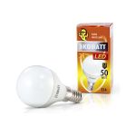 Светодиодная лампа ECOWATT P45, 230В, 5.3W, 2700K, E14, теплый белый свет, шарик 4606400419808 (артикул 16134352) – фото 1