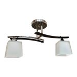 Люстра JUPITER LIGHTING A 1853/2 Кубы черный/хром-2х60W E27 230V A 1853 (артикул 17188387) – фото 1