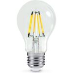 Светодиодная лампа IN HOME LED-A60-deco 11Вт 230В Е27 4000К 990Лм прозрачная 4690612026145 (артикул 16022170) – фото 1