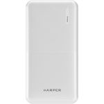 Внешний аккумулятор HARPER PB-10011 white H00002802 (артикул 16868665) – фото 1