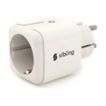 Умная розетка Sibling люкс с расходомером Powerswitch-luxe 00-00011358 (артикул 18817962) – фото 1