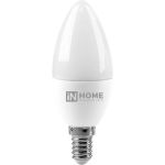 Светодиодная лампа IN HOME LED-СВЕЧА-VC 8Вт 230В Е14 3000К 600Лм 4690612020426 (артикул 15918976) – фото 1
